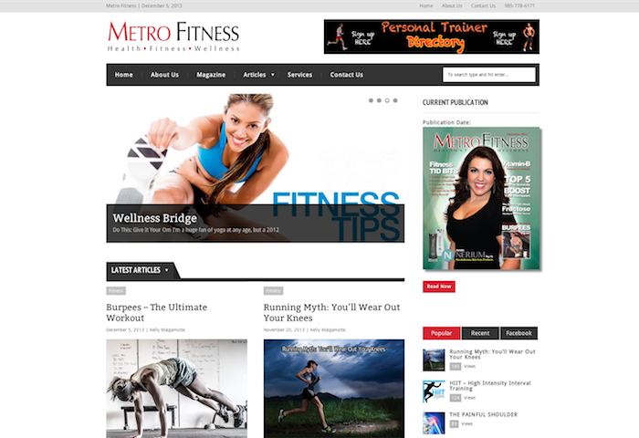 Metro Fitness   Health – Fitness – Wellness